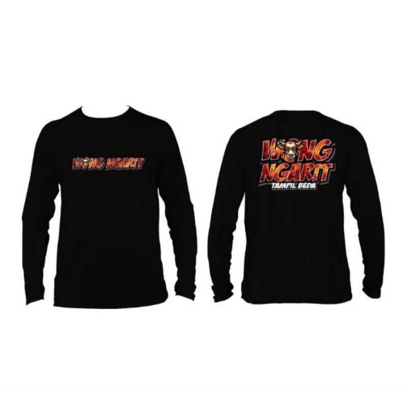 KAOS LENGAN PANJANG WONG NGARIT TAMPIL BEDA KAOS PRIA DAN WANITA