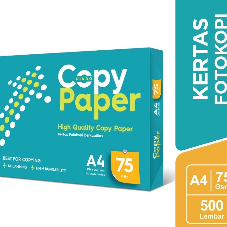 

Beli 5 Rim HVS Copy Paper A4 75gr Khusus InstantSameday