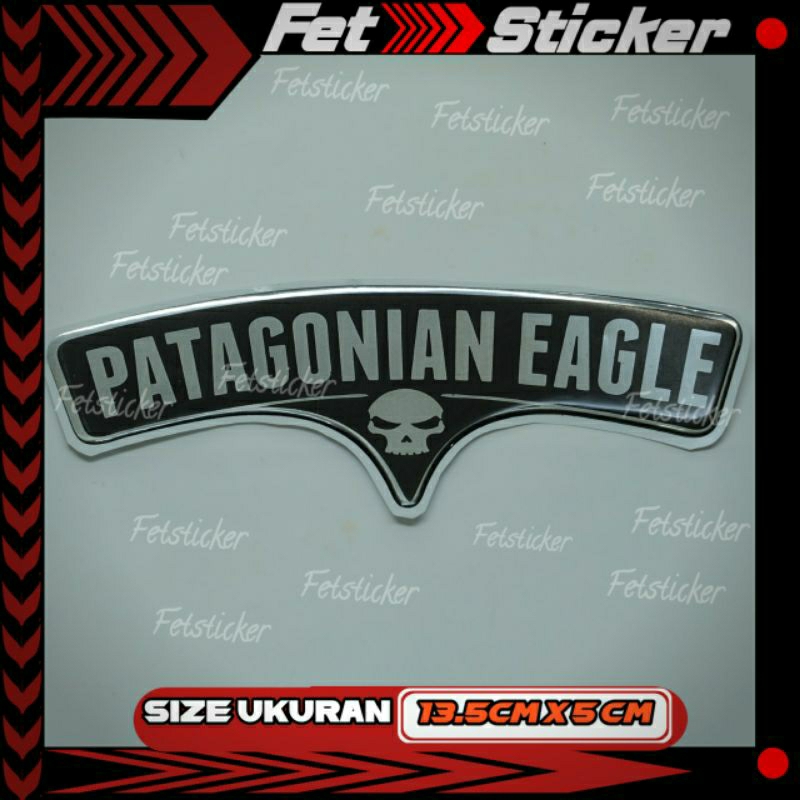 Emblem Timbul Patagonian Eagle Benelli / Emblem Logo Benelli Patagonian Eagle 250