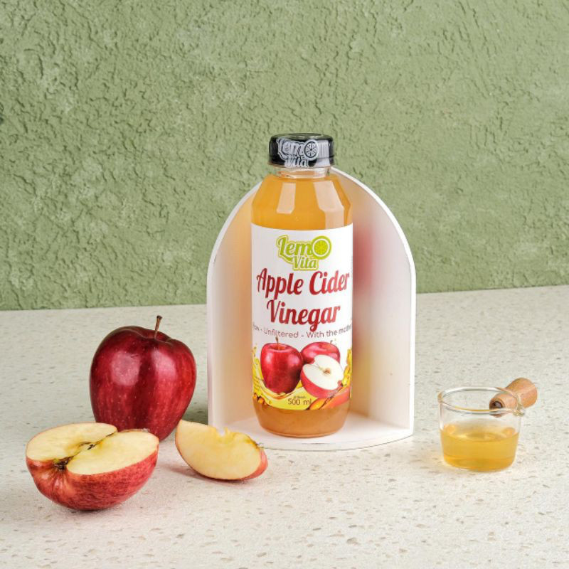 

Cuka Apel Lemovita 500ml Original Apple Cider Vinegar With The Mother