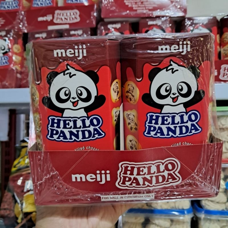 

HELLO PANDA Biskuit Chocolate 42gr x 3pcs