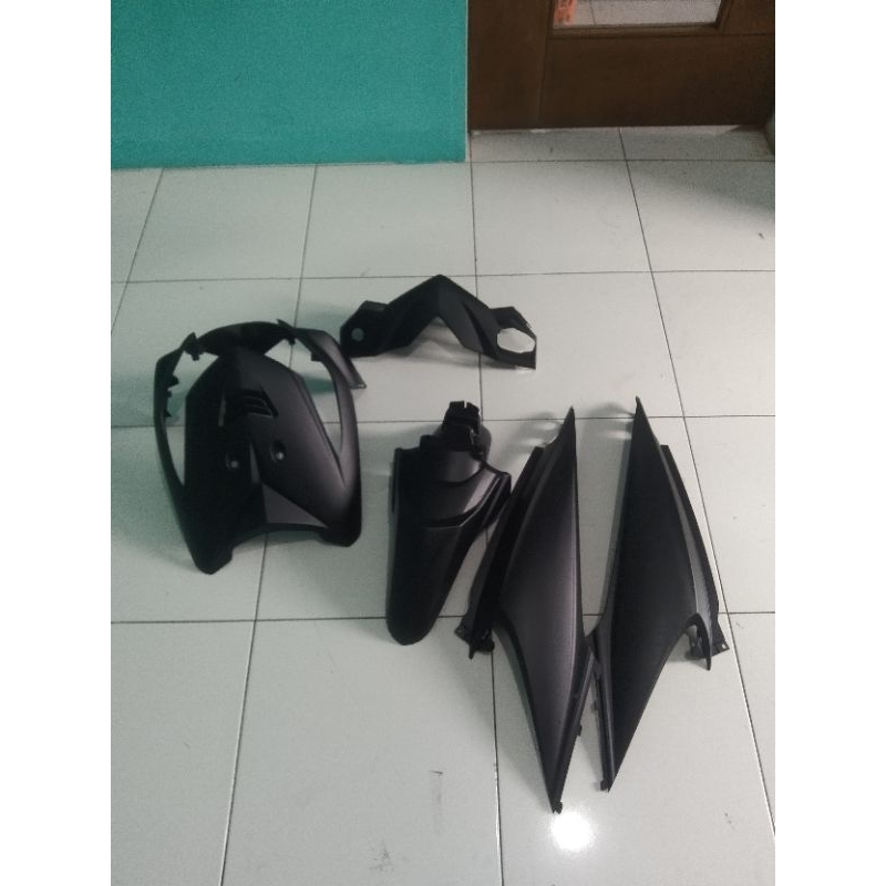 full body halus beat karbu hitam doff