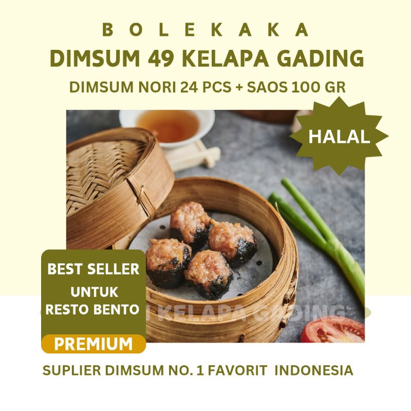 

Dimsum Nori isi 24