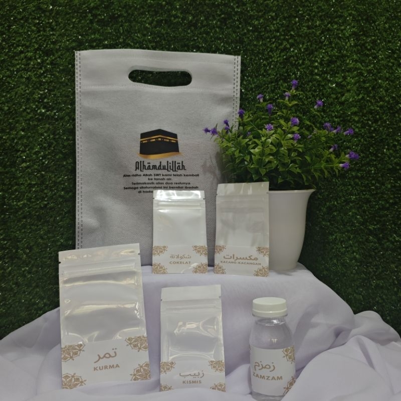 

[Afluth Store] Goodie Bag Haji Dan Umroh / Tas Gift Hajj And Umroh / Dus Oleh Oleh Haji Umroh