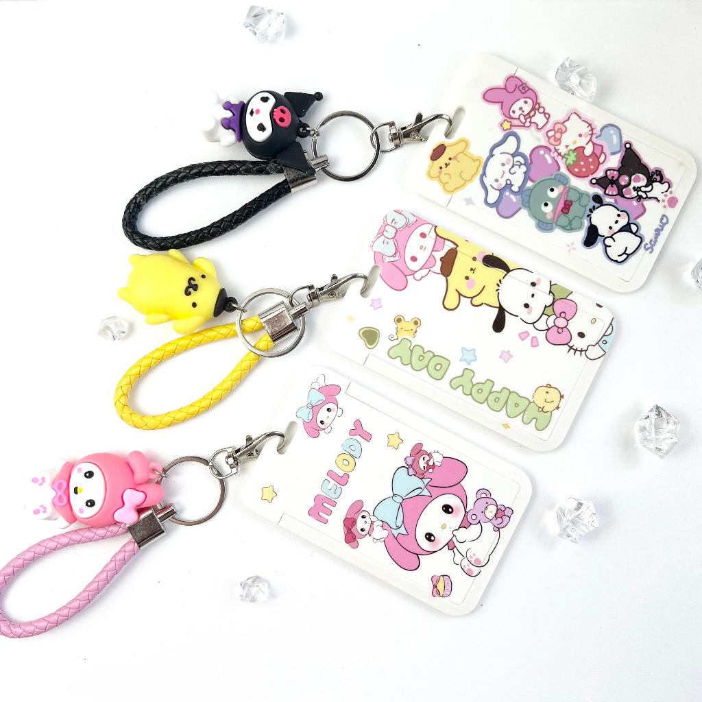 

MJ - Lanyard ID Card Tali Gantungan Kartu Card Holder Name Tag Karakter Pikachu Sailoor moon Snoopy Cinnamoroll Shellie May Pochacco Pooh Sumikko Donald Chip & Dale Lotso Stitch My Melody Little Twin Star