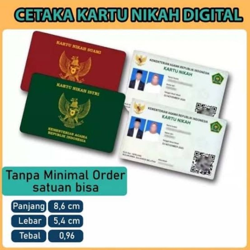 

CETAK KARTU ID CARD BAHAN PVC | NIKAH | PERTAMINA | SISWA | KARYAWAN