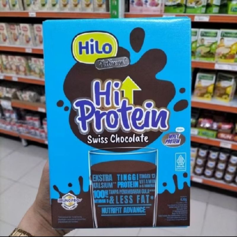 

HiLo Platinum Swiss Chocolate 420Gr - Susu Tinggi Kalsium