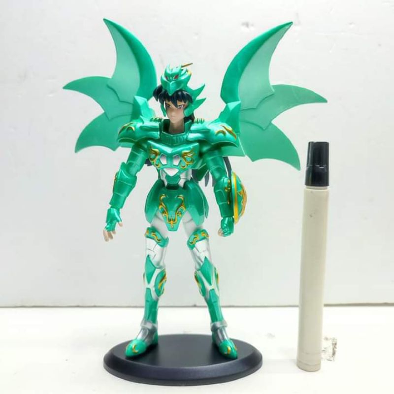 mainan mini staticsaint saiya green Myth Cloth EX Pegasus Dragon Shiryu Hyoga Cygnus Phoenix Ikki ti