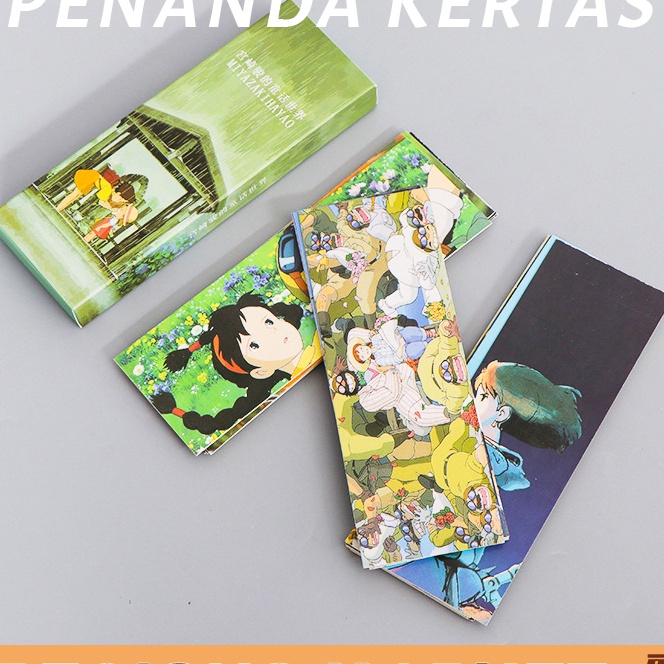

Cepat 3PcsSet Pembatas Buku Kes Karakter Lucu Desain Hayao Miyazaki Van Gogh Bookmark