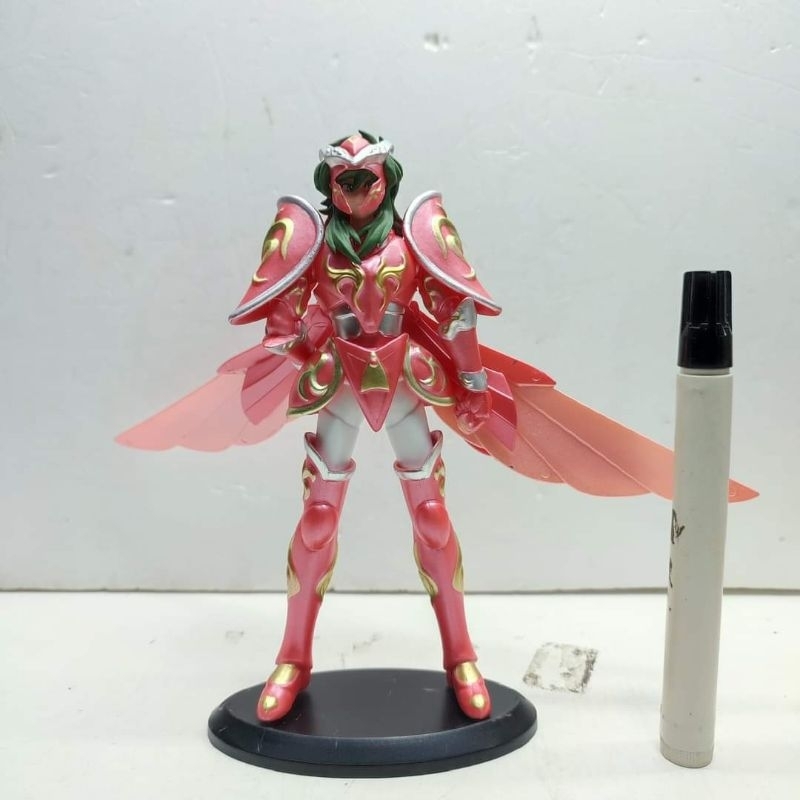 mainan mini static saint saiya pink Myth Cloth EX Pegasus Dragon Shiryu Hyoga Cygnus Phoenix Ikki  t