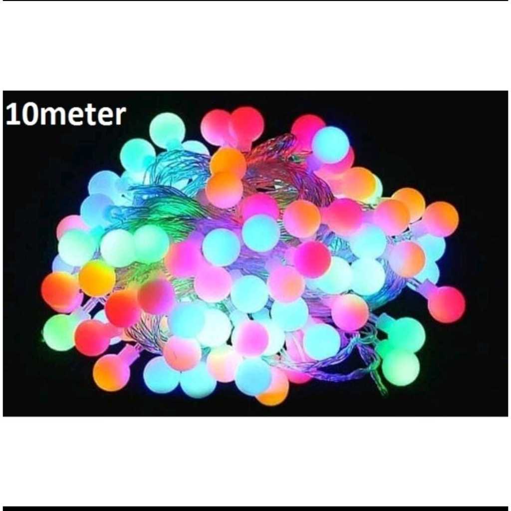 LAMPU TMBLR ANGGUR / LAMPU TMBLR 10 & 5 MTR / LAMPU TMBLR BUNGA / LAMPU HIAS NATAL / LED TWINKEL LED