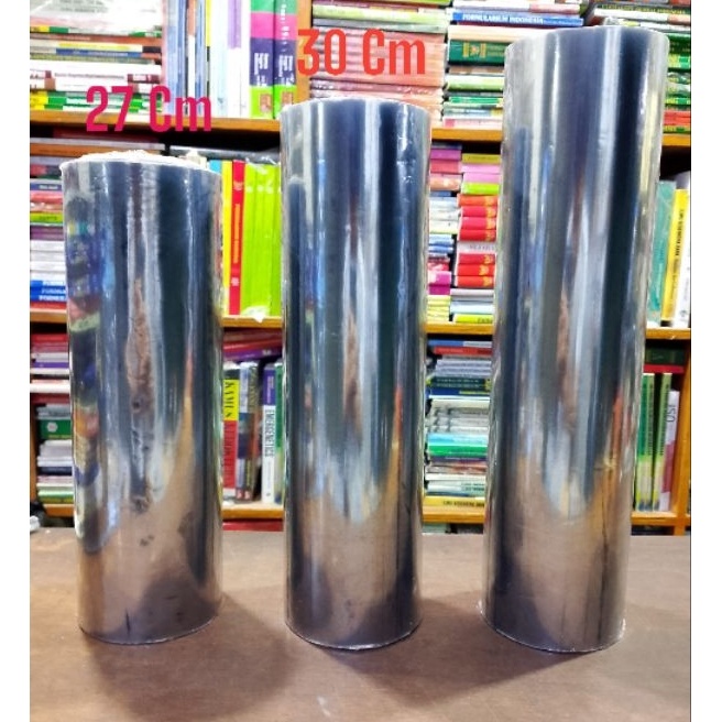 

FG2 Sampul Plastik Buku Bening Mika Roll Ukuran 27 3 34 Cm Kwalitas No1