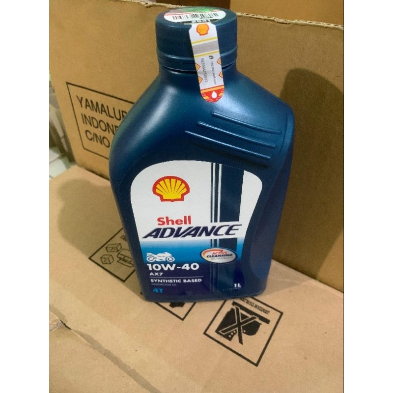SHELL ADVANCE AX7 1000ML/1L  10W-40