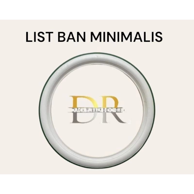 LISBAN MINIMALIS MOBIL LIS BAN WHITEWALL CLASSIC RING 12 ( 4 PCS)