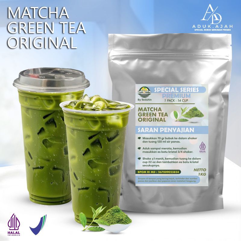 

MATCHA GREEN TEA ORIGINAL1KG/ Minuman Bubuk Instan