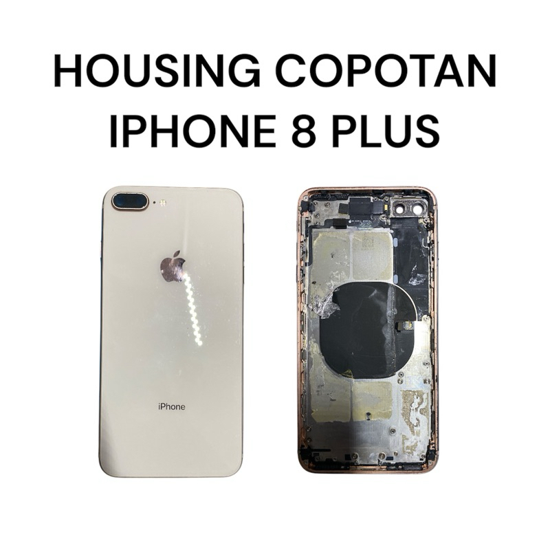 HOUSING IPHONE 8 PLUS ROSE GOLD ORI COPOTAN