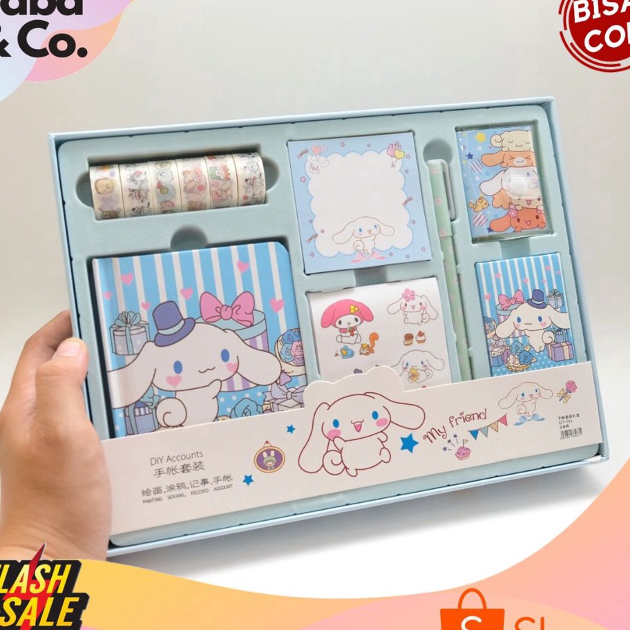 

Cepat JURNAL 7 IN 1 MELODY DAN CINNAMOROLL BUKU AN ALAT TULIS ESTETIK LETTERING BOOK LETTERING PEN BUKU LETTERING