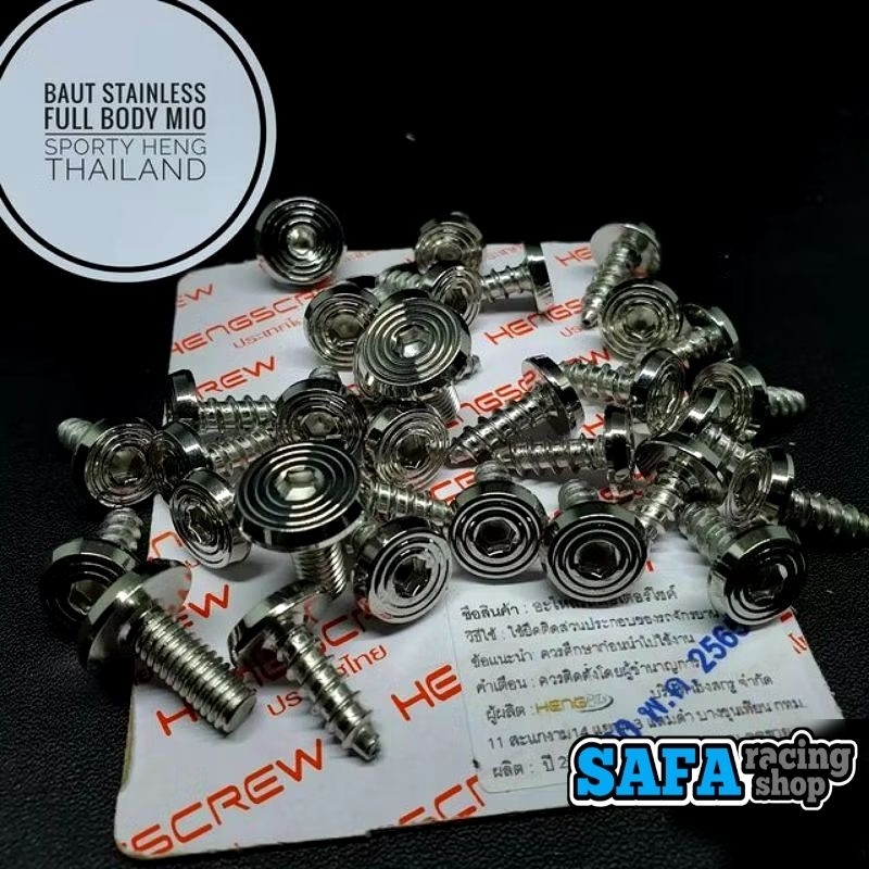 PROBOLT STAINLESS FULL BAUT BODY MIO SPORTY ORIGINAL THAILAND