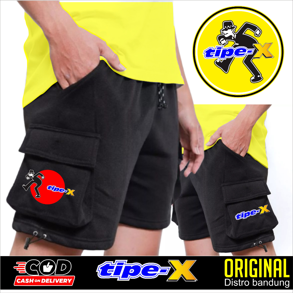 CARGO PENDEK PRIA TIPE X/ X FRIENDS NEW CLOTHING DISTRO