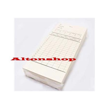 

Hematku KARTU ABSEN PUTIH POLOS