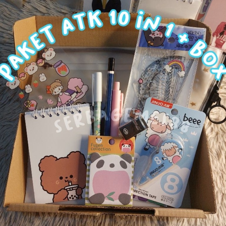 

Diskon Pemesanan serbagemes88 SET ALAT TULIS 1 IN 1 LENGKAP STATIONERY UNTUK HADIAH HAMPERS KADO GIFT PAKET ALAT TULIS ALAT TULIS PAKET SEKOLAH STATIONERY SET AESTHETIC