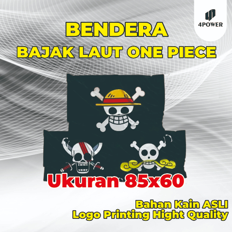 BENDERA ONE PIECE - ONE PIECE - BENDERA LUFFY - BENDERA STRAWHAT - ONE PIECE FLAG