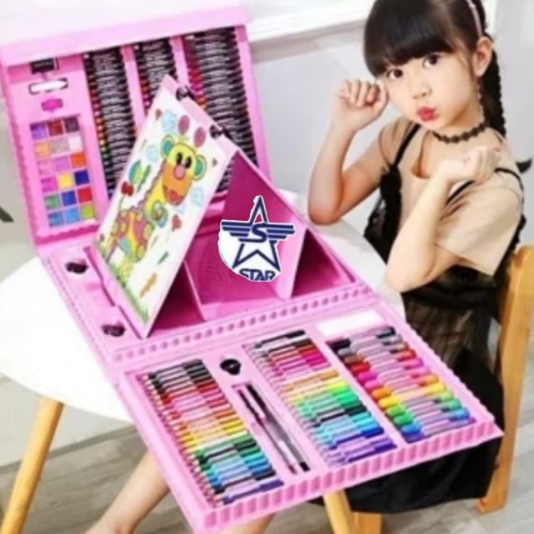 

Super Produk CRAYON Warna Anak Set 28 15 68 46 Pcs Art Full Set Krayon Mewarnai Anak Pensil Warna Perlengkapan Mewarnai Lukis