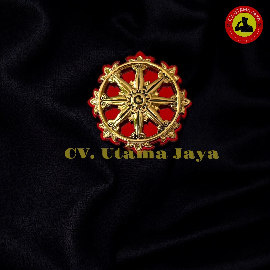 Pin Roda Intel | Pin Roda Cakra Polri Polisi