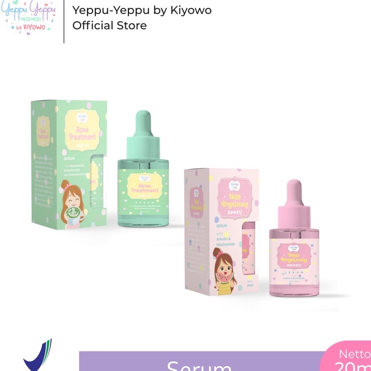 MURAH SERUM WAJAH YEPPUYEPPU BY KIYOWO FACIAL SERUM KIYOWO