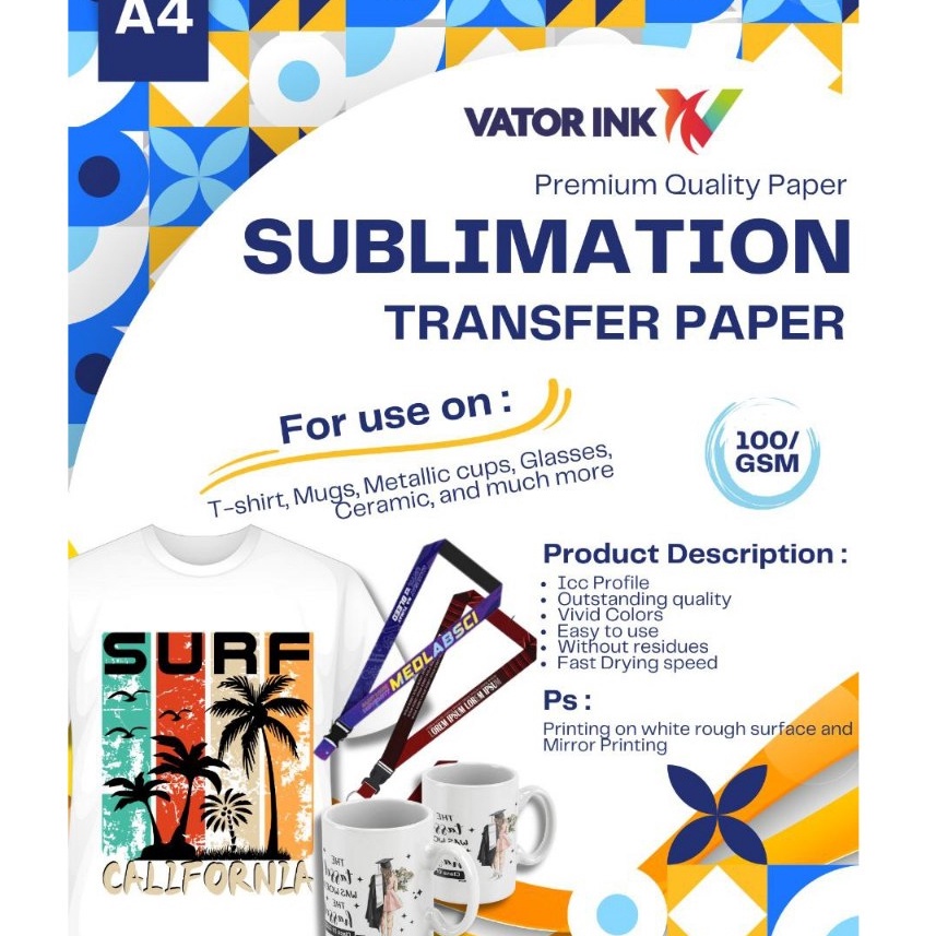 

Langka KES SUBLIM VATOR A4 ISI 1 lembar