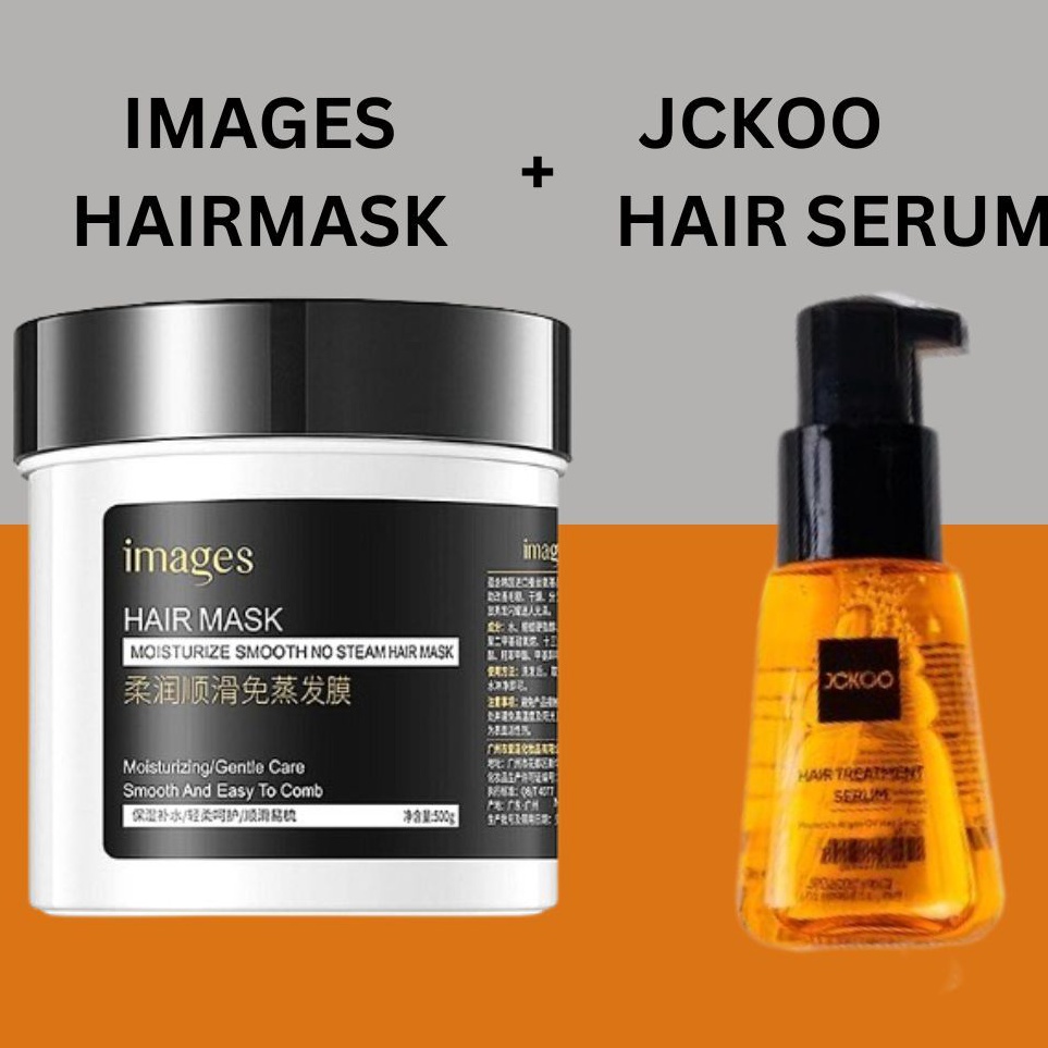 Paling Dicari  JCKOO BPOM HAIR SERUM  JCKOO Hairmask Vitamin Pelurus Rambut Tanpa Catok