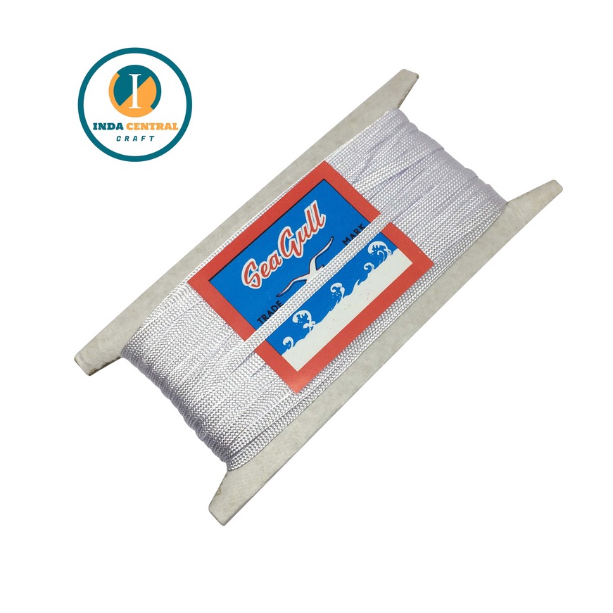 

HJ6 SEA GULL TALI BIS MATROS 5 MM WARNA PUTIH