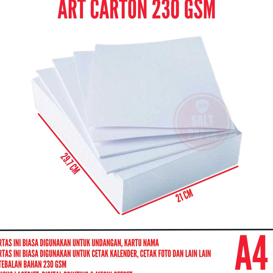 

HJ6 Art Carton 26 gsm A4 3 lembar Kes Art Carton A4 26 gsm