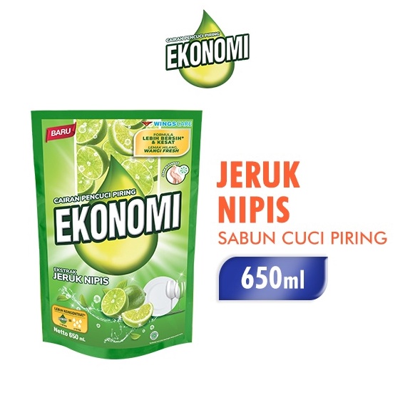 Toko Spesial Ekonomi Power Sabun Cuci Piring Jeruk Nipis Pouch 65 ml
