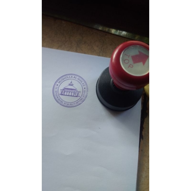 

stampel/warna/otomatis/bulat/D.3,8
