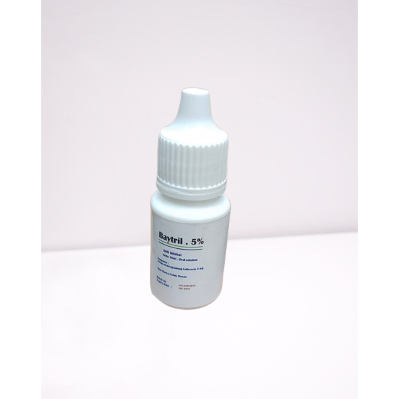 Baytril 10ml cair [ antibiotik unggas kucing kura reptil [ obat flu hewan [ obat pencernaan hewan