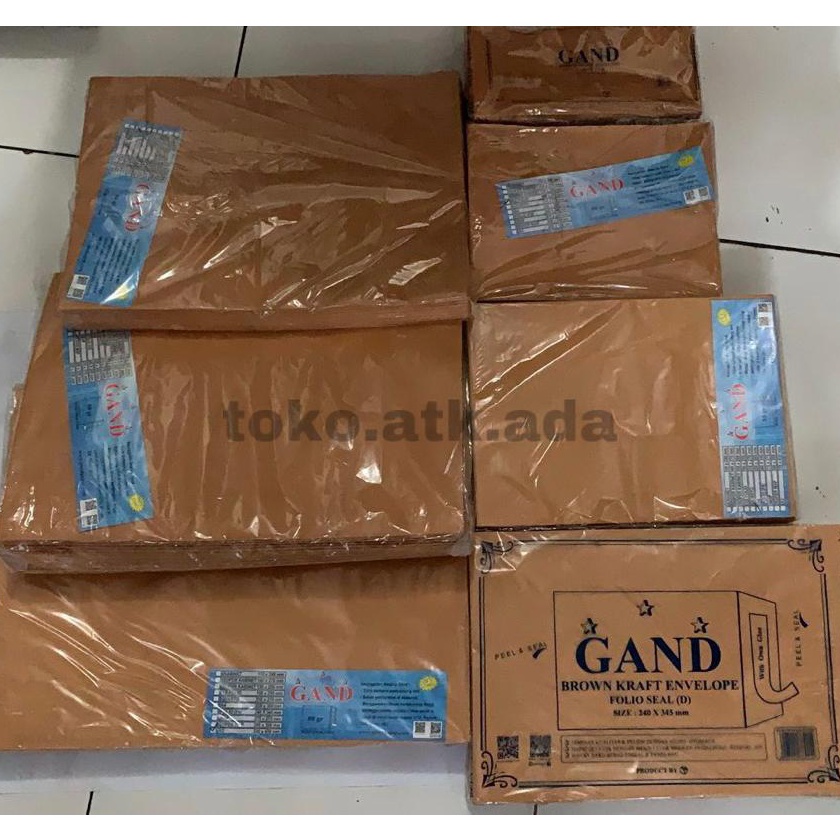 

Hemat AMPLOP COKLAT DENGAN SEAL UKURAN A4 22 X 3 MM MAP COKLAT DENGAN LEM ISI 1 LEMBAR