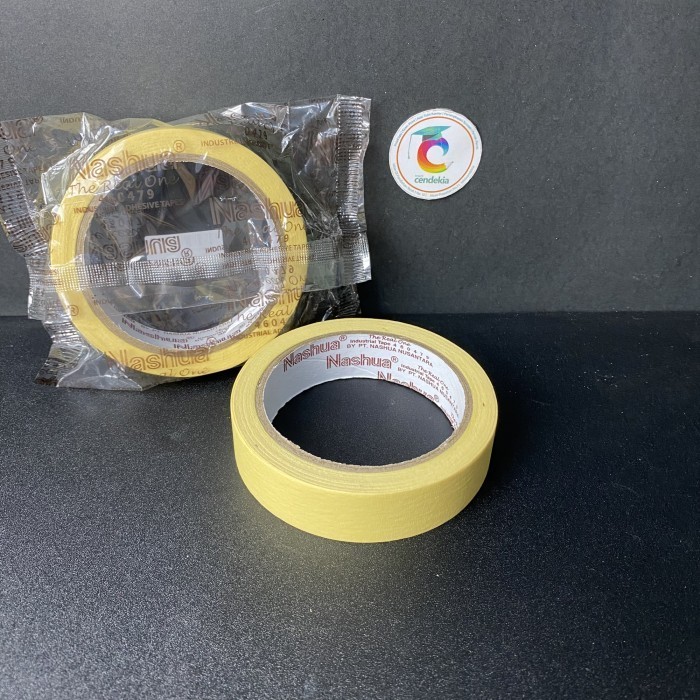 

Masking Tape / Isolasi Selotip Kertas Nashua 1inch / 24mm x 21m - 1 pcs