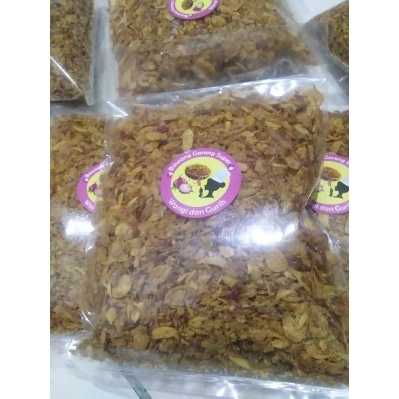 

Bawang merah goreng Wangi dan crispy/Bawang Goreng Brebes 1kg