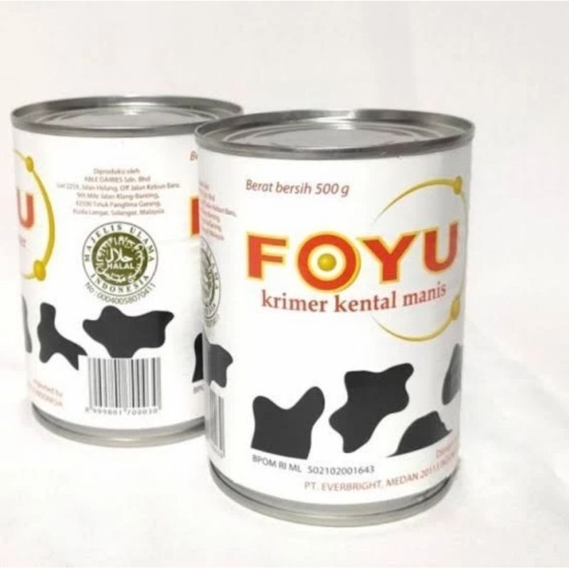 

Susu Kental Manis Foyu 500gr