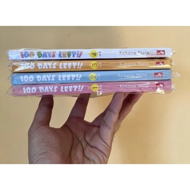 Komik 100 Days Left cabutan vol 1/2/3/4 segel ori