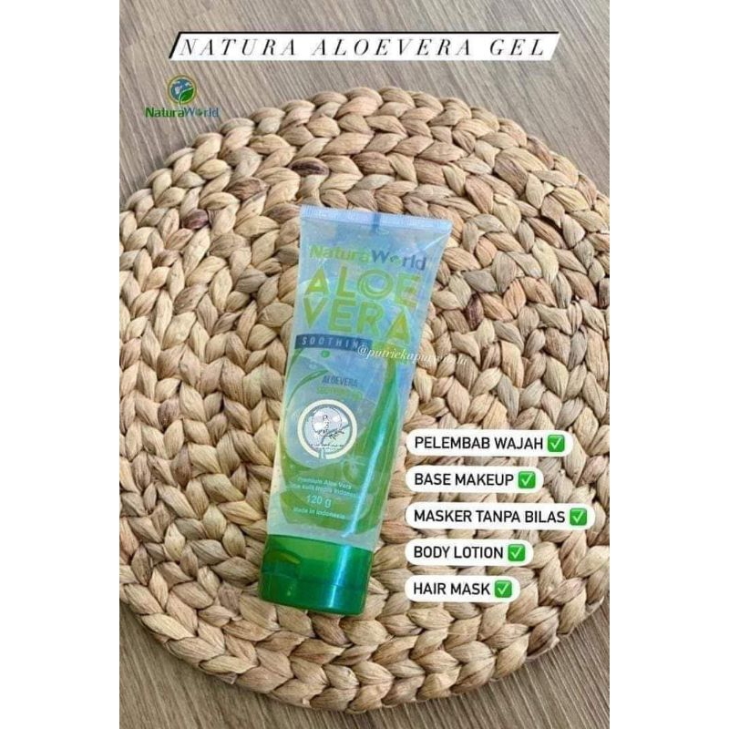 Aloe Vera gel natura world original