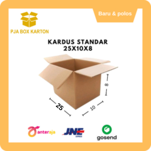 Kardus packing 25x10x8 - 20x10x8