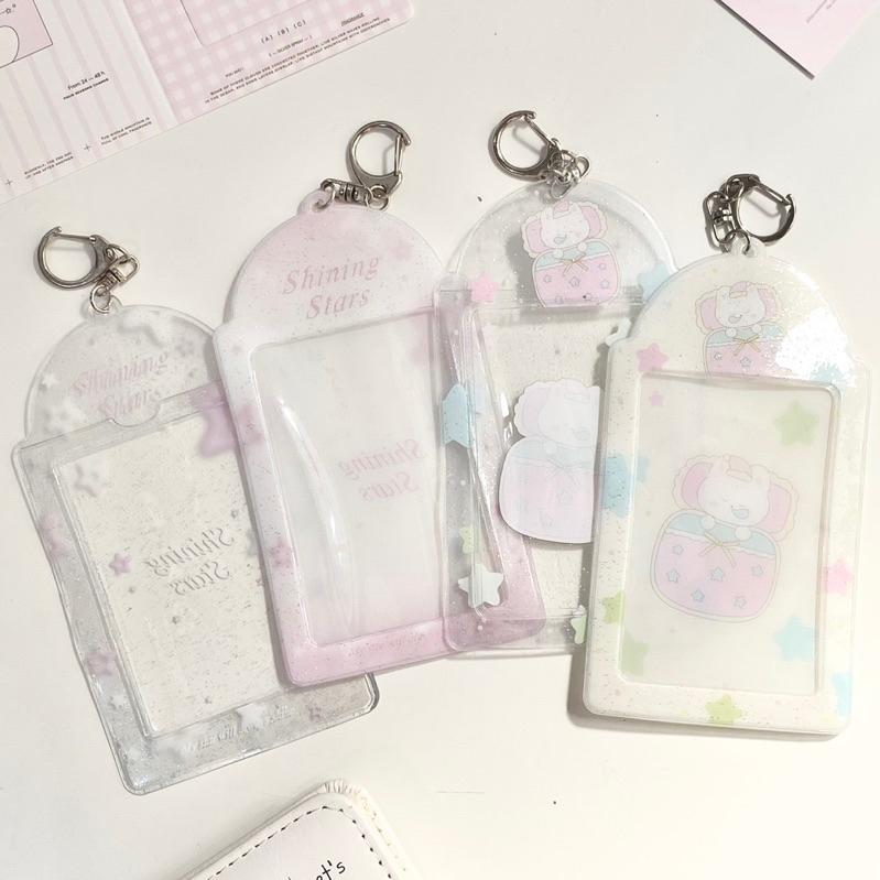 

Clear PVC Photocard Holder Transparant ID Card Holder Cahol