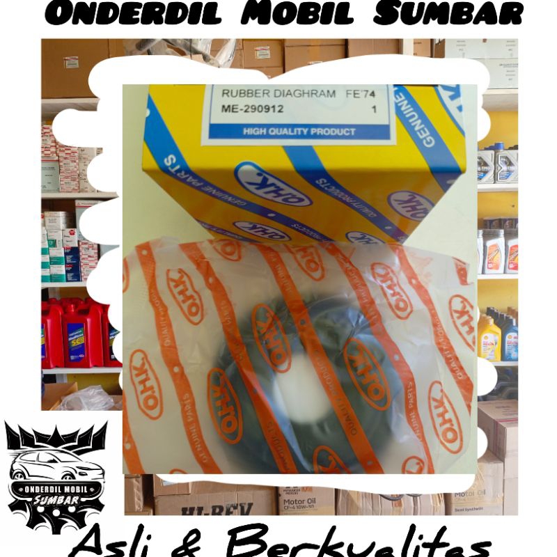 Rubber Diaghram / Karet Jambrik  PS 125 OHK JAPAN ASLI