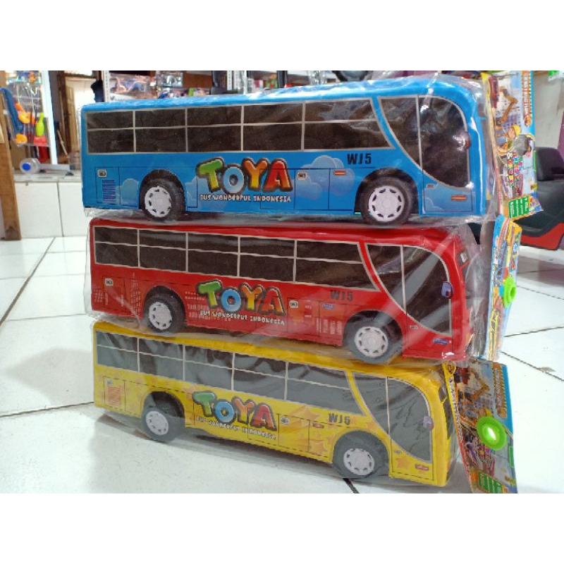mobil mainan anak toya/mobil mobilan toya anak /pullback bus tayo tayo