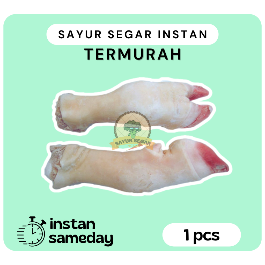 

Kaki Sapi 1pcs [-+1,5kg] - Sayur Segar Instan