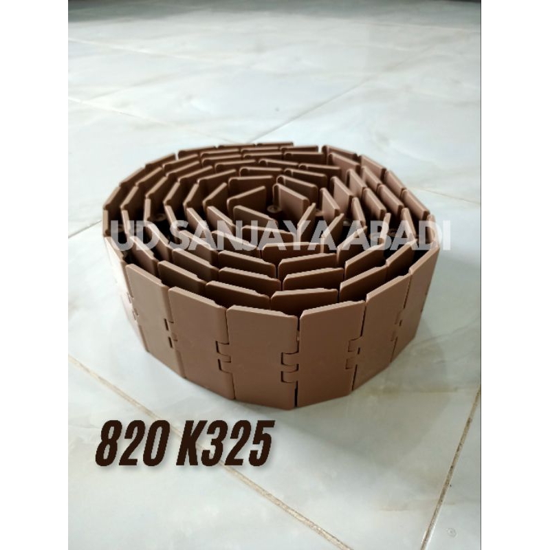 TABLE TOP CHAIN PLASTIC 820 K325 Straight, Brown