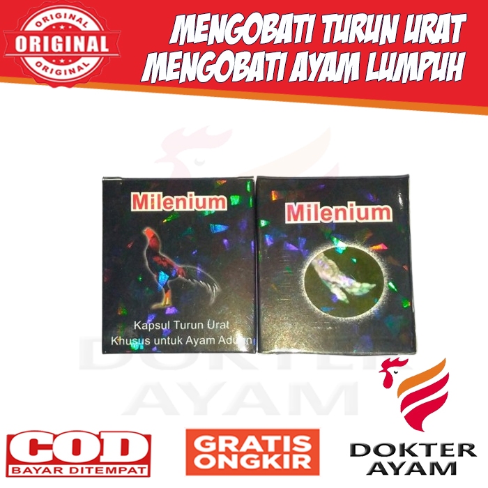Milenium Obat Turun Urat Tedun Lumpuh Pada Ayam Aduan