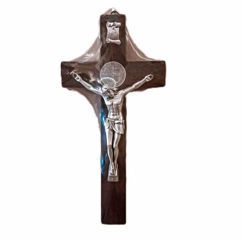 Salib Dinding Katolik Avl Benedictus 20 cm